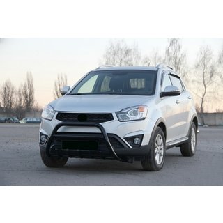 Frontbåge WT003 Black (rostfritt stål) SsangYong Korando 2010–2019 foto 3