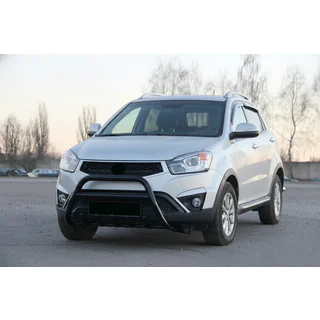 Frontbåge WT003 Black (rostfritt stål) SsangYong Korando 2010–2019 foto 3