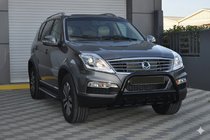 SsangYong Rexton I 2001–2017 Frontbåge WT003 Black (rostfritt) foto 3