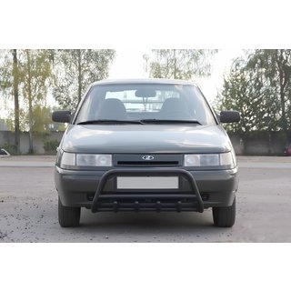 Frontbåge (bullbar) WT003 Black 60 mm (rostfritt stål) foto 3