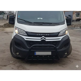 Frontbåge WT003 Black (rostfritt stål) Citroen Jumper 2007–2025 foto 3