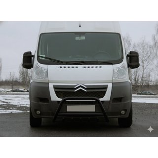 Frontbåge WT003 Black (rostfritt stål) Citroen Jumper 2007–2025 foto 4