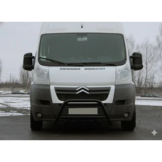 Frontbåge WT003 Black (rostfritt stål) Citroen Jumper 2007–2025 foto 4