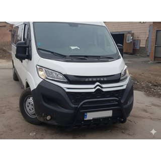 Frontbåge WT003 Black (rostfritt stål) Peugeot Boxer 2006–2025 foto 1