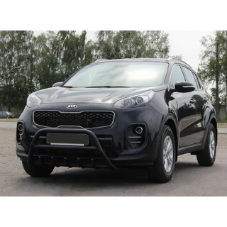 Frontbåge WT003 Black (rostfritt) Kia Sportage 2015–2021 foto 1