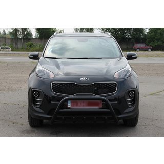 Frontbåge WT003 Black (rostfritt) Kia Sportage 2015–2021 foto 4