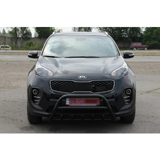 Frontbåge WT003 Black (rostfritt) Kia Sportage 2015–2021 foto 4