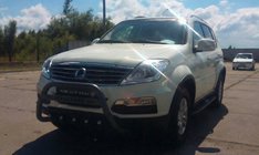 SsangYong Rexton I 2001–2017 Frontbåge WT004 Black (rostfritt stål) foto 2