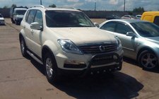 SsangYong Rexton I 2001–2017 Frontbåge WT004 Black (rostfritt stål) foto 3
