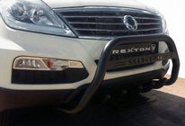 SsangYong Rexton I 2001–2017 Frontbåge WT004 Black (rostfritt stål) foto 1