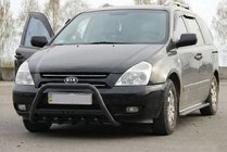 Kia Carnival 2002–2013 Frontbåge WT004 Black (rostfritt stål) foto 3