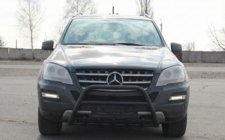 Mercedes ML W164 2005–2011 Frontbåge WT003 Black (rostfritt stål) foto 1
