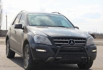 Mercedes ML W164 2005–2011 Frontbåge WT003 Black (rostfritt stål) foto 3