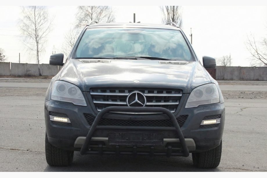 Mercedes ML W164 2005–2011 Frontbåge WT003 Black (rostfritt stål) Image