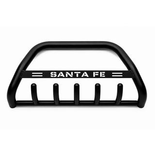 Frontbåge WT004 Black (rostfritt stål) Hyundai Santa Fe 2 2006–2012 foto 3