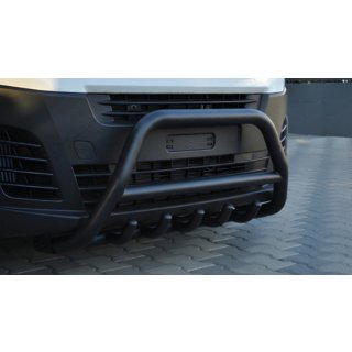Frontbåge WT003 Black (rostfritt) Citroen Jumpy/Dispatch 2017– foto 1