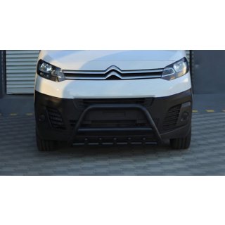 Frontbåge WT003 Black (rostfritt) Citroen SpaceTourer 2016– foto 4