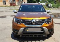 Renault Duster 2018–2024 Kängurubåge utan logo WT003 Black (rostfritt stål) foto 6