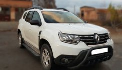 Renault Duster 2018–2024 Frontbåge med texten WT004 Black (rostfritt stål) foto 4