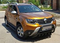Dacia Duster 2018–2024 Kängurubåge utan logo WT003 Black (rostfritt stål) foto 5
