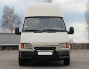 Ford Transit 1991–2000 Frontbåge WT003 Black (rostfritt) foto 3
