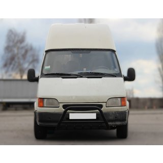 Frontbåge WT003 Black (rostfritt) Ford Transit 1991–2000 foto 3