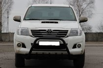 Toyota Hilux 2006–2015 Frontbåge WT003 Black (rostfritt) foto 1