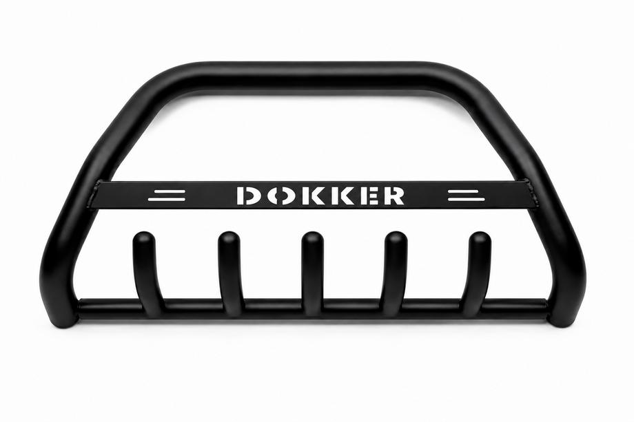 Dacia Dokker 2013–2022 Frontbåge WT004 Black (rostfritt stål) Image
