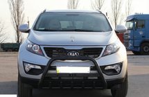 Kia Sportage 2010–2015 Frontbåge WT004 Black (rostfritt stål) foto 2