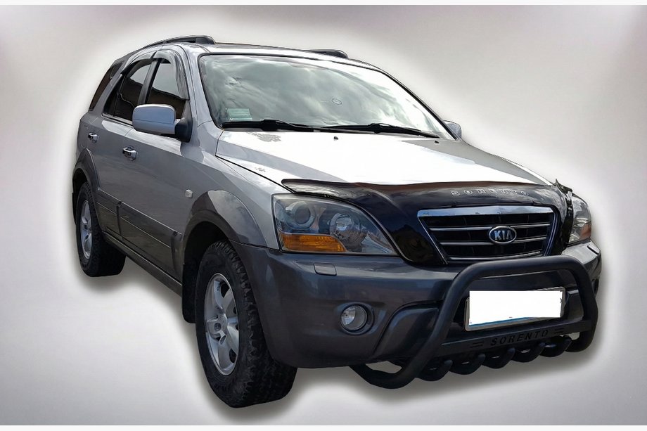 Kia Sorento I BL 2002–2009 Frontbåge WT004 Black (rostfritt stål) Image