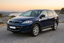 Mazda CX-9 2007–2016 Sidosteg Rainbow (2 st, aluminium) foto 1