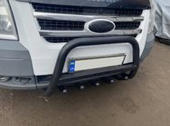 Ford Transit 2000–2014 Frontbåge WT004 Black (rostfritt stål) foto 2