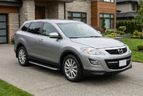 Mazda CX-9 2007–2016 Sidosteg Fullmond (2 st, aluminium) foto 1