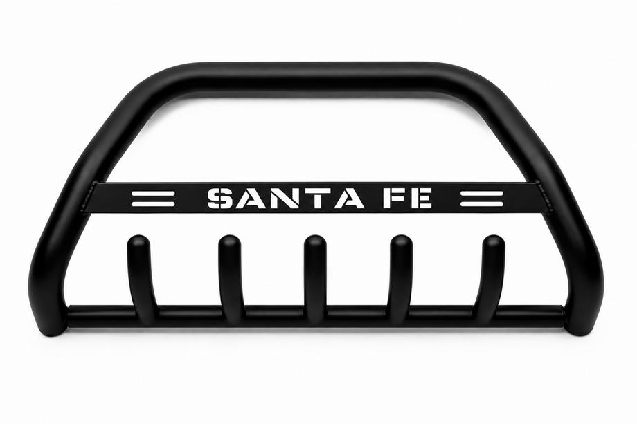 Hyundai Santa Fe 3 2012–2018 Frontbåge WT004 Black (rostfritt stål) Image