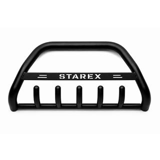 Frontbåge WT004 Black (rostfritt stål) Hyundai H300, H1, Starex 2008–2020 foto 4