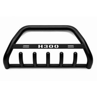 Frontbåge WT004 Black (rostfritt stål) Hyundai H300, H1, Starex 2008–2020 foto 2