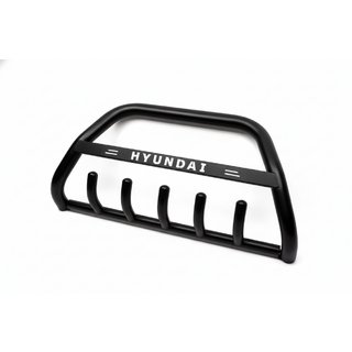 Frontbåge WT004 Black (rostfritt stål) Hyundai H300, H1, Starex 2008–2020 foto 3