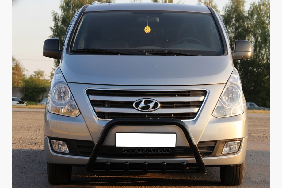 Hyundai H300, H1, Starex 2008–2020 Frontbåge WT004 Black (rostfritt stål) Image