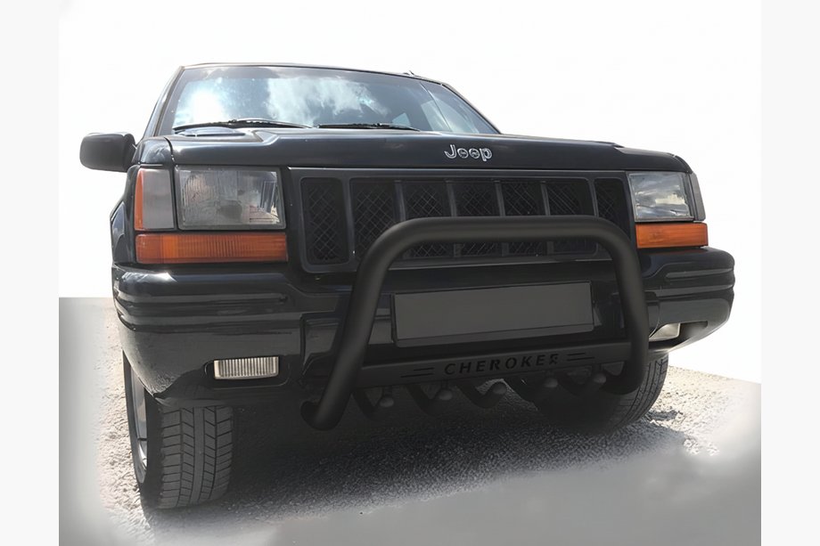 Jeep Grand Cherokee WJ 1999–2004 Frontbåge WT004 Black (rostfritt stål) Image