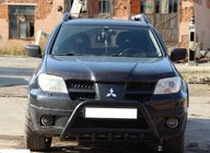 Mitsubishi Outlander 2001–2006 Frontbåge WT003 Black (rostfritt) foto 3