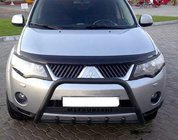 Mitsubishi Outlander 2006–2012 Frontbåge WT004 Black (rostfritt stål) foto 1
