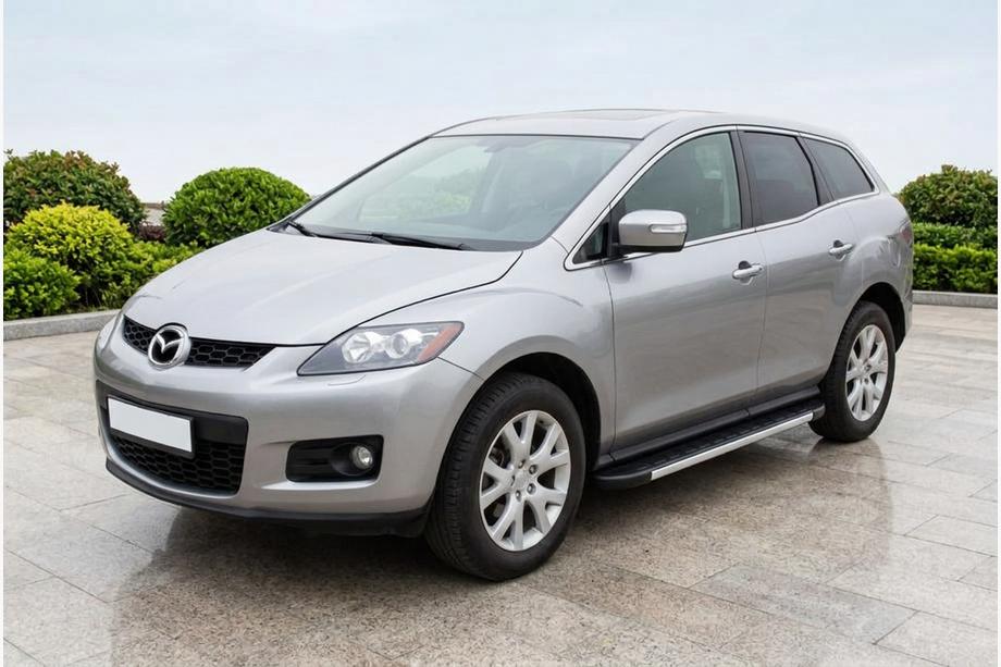 Mazda CX-7 2006–2012 Sidosteg Duru (2 st, aluminium) Image
