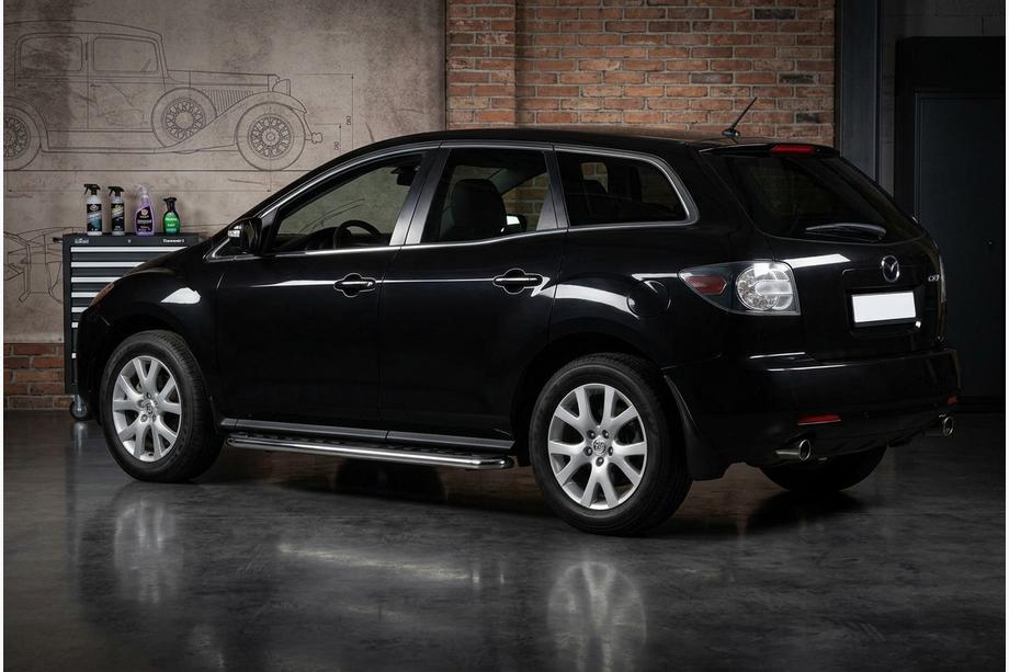 Mazda CX-7 2006–2012 Sidosteg Maydos V1 (2 st, rostfritt) Image