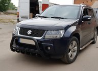 Suzuki Grand Vitara 2005–2017 Frontbåge WT004 Black (rostfritt stål) foto 1