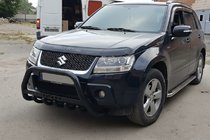 Suzuki Grand Vitara 2005–2017 Frontbåge WT004 Black (rostfritt stål) foto 5