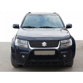 Frontbåge WT004 Black (rostfritt stål) Suzuki Grand Vitara 2005–2017 foto 3
