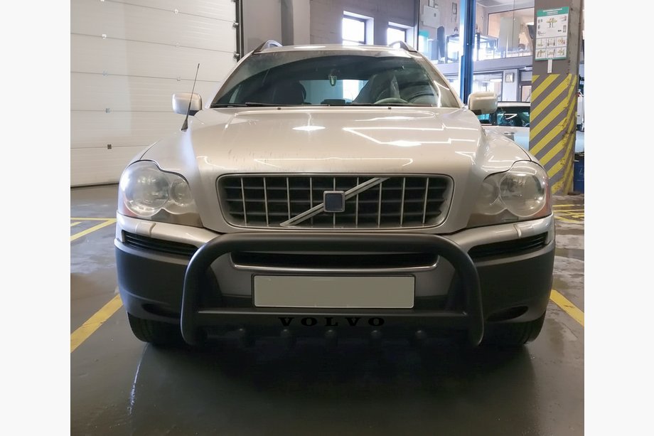 Volvo XC90 2002–2014 Frontbåge WT004 Black (rostfritt stål) Image