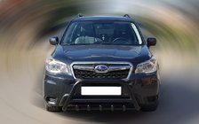Subaru Forester 2013–2018 Frontbåge WT003 Black (rostfritt) foto 4