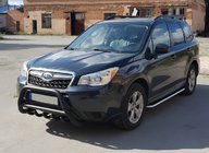 Subaru Forester 2013–2018 Frontbåge WT003 Black (rostfritt) foto 1