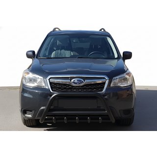 Frontbåge WT003 Black (rostfritt) Subaru Forester 2013–2018 foto 3